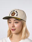 Бейсболка AMERICAN NEEDLE арт. 24002A-SBEAR Smokey Bear Club Captain (оливковый / кремовый)